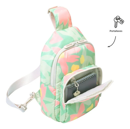 Totto Bolsa De Dama - Mujer Crossbody Ajustable Logar2.0241 Multicolor 1 Lisa Metalicos Multicolor 1