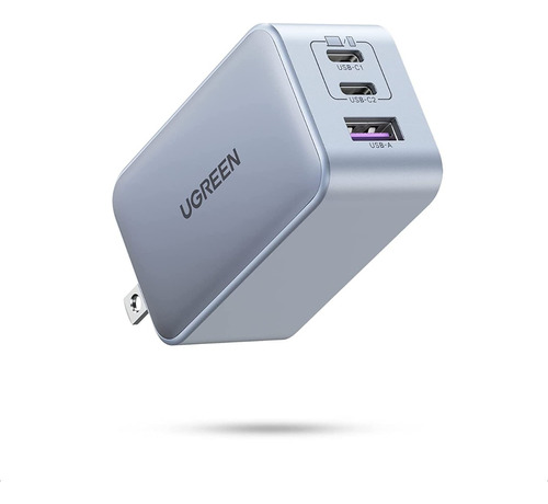 Cargador 65w Usb-c Ugreen Galaxy S21, S22, S23 Ultra, Apple