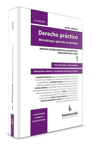 Derecho Práctico. Vol. 1 - Güernik, Miguel
