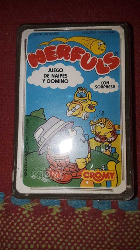 Naipes Cromy Nerfuls Años 80