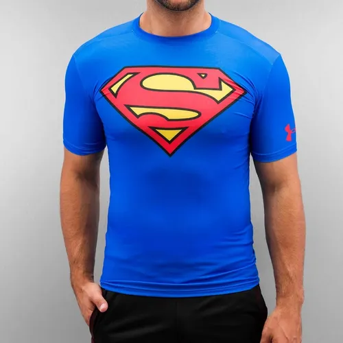 Polera Compresion Superman Marca Under Armour Superheroes