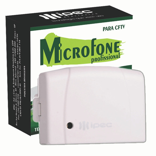 Microfone Ipec Profissional Para Cftv