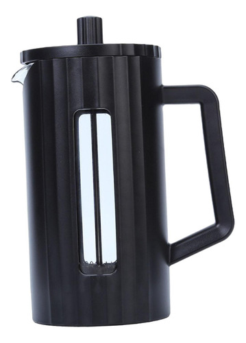 Cafetera De Presión Francesa, Émbolo De Negro 1000ml