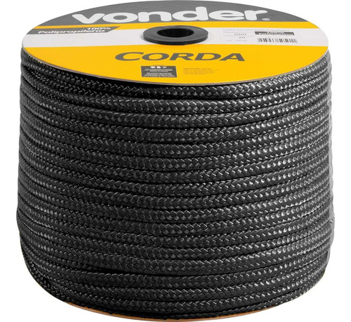 Corda Multifilamento Trançada 12 Mm C/ 140 Mts Vonder