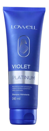 Lowell Violet Platinum Shampoo Hidratante 240ml