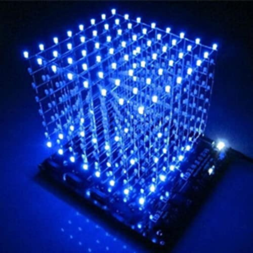 Topincn 3d Led Cube Light Diy Kit Con Software De Edición D