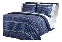 Comprar Set 3 Pzs Edredón Pepe Jeans  Lambeth Mf Individual Azul Rayas