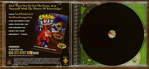 Crash Bandicoot 2 Cortex Strikes Back Para Ps1 Original (Usado)