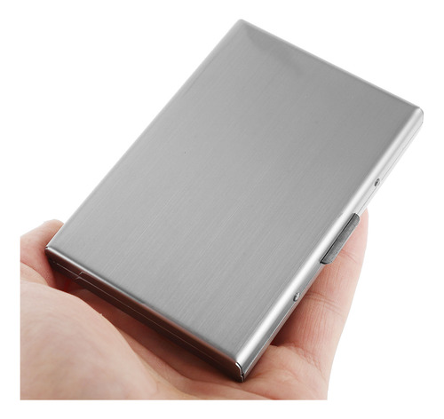 Funda De Crédito Foxnovo Ultrafino De Acero Inoxidable Para