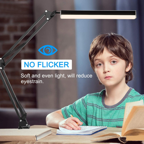 Lampara De Escritorio, Lampara De Mesa Con Brazo Flexible