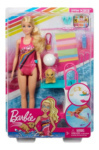 Barbie Malibu Nadadora