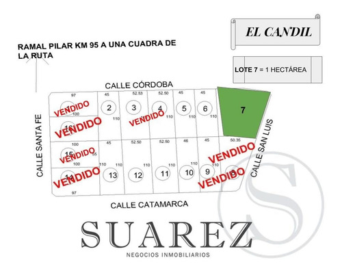 Imagen 2 de 6 de 1 Hectáreas En Venta San Andrés De Giles
