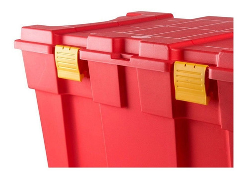 Imagen 3 de 7 de Baul - Caja Organizadora Con Ruedas - 130 Litros.