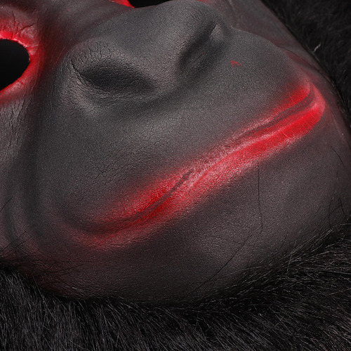 Máscaras De Chimpancé Para Halloween, 3 Unidades, Con Forma