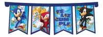 Comprar Banderin - Cotillon - Sonic - Licencia Oficial