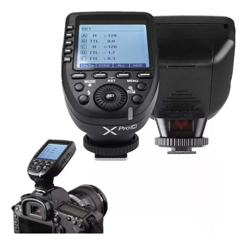 Godox Xpro-c Disparador Flash  E-ttl Ii 2.4g Hss Para Canon