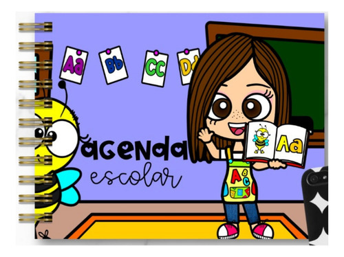 Agenda Docente Animada 24 - 25 Personalizada Mod. Varios 06