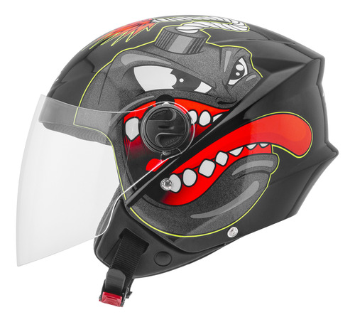 Capacete Aberto Para Moto New Liberty 3 Bomb Lanaçamento Nfe