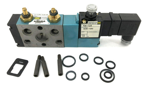 New Mac Valves 811c-pm-114jb-192 Solenoid Valve 110-120v Bbt