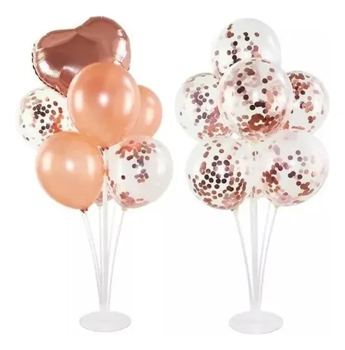 Soporte Acrílico Para Árbol De Globos Base Por 7 Globos