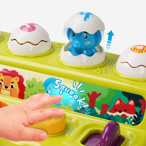 Fs Juguete Desplegable Para Niños Pequeños Con Música Y Luz,