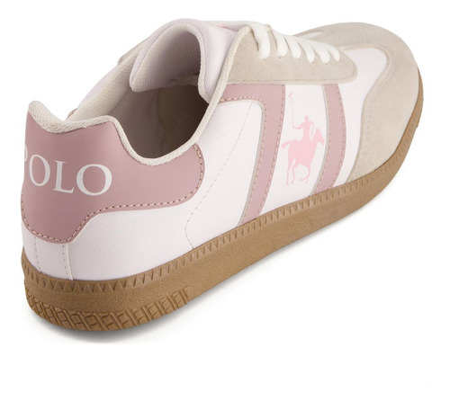 Sneaker Preparatoria Z80707ve Bimaterial Logo Grabado Club