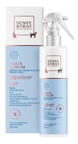 Spray Hidratante Aqua Serum Sensy & Trat 250ml