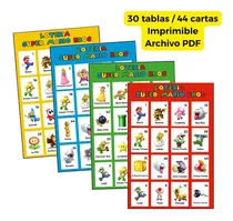 Juego Loteria Harry Potter Imprimible 20 Tablas Pdf