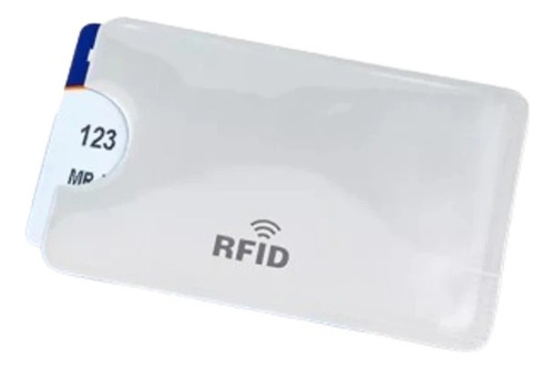 Protector Antirobo Rayaduras Tarjeta Debito Credito Rfid