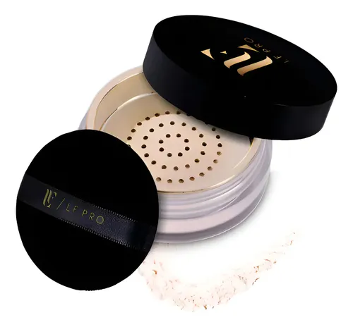 Pó Solto Soft Eye Lfpro Claro 14g Não Marca Linhas Com Efeito Sof...