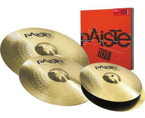 Set Platillos De Bateria Paiste 101 Universal Set 14+16+20