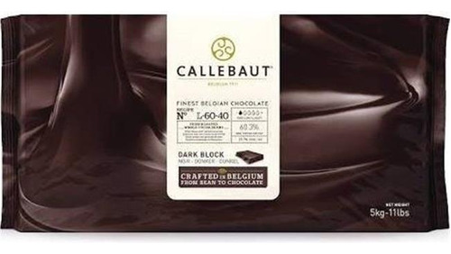 Callebaut L-60-40 Belga Oscuro De Chocolate Para Hornear Blo