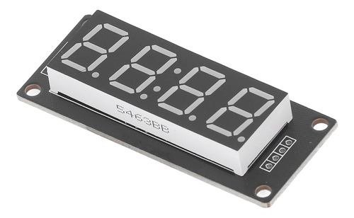 Juego De Tubos De 4 Dígitos Con Pantalla Led Digital, Reloj