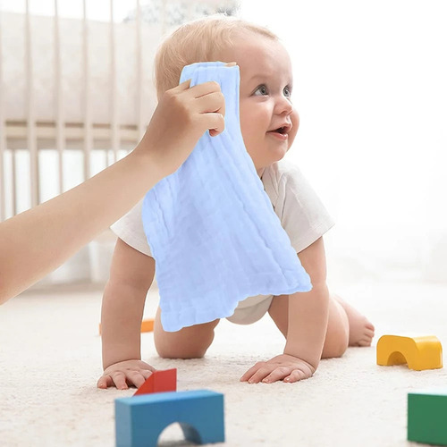 Paquete De 10 Toallas Suaves Para Bebés Recién Nacidos Para