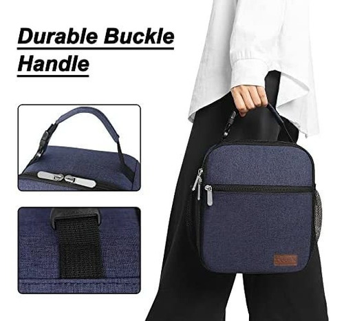 Bolso Lonchera Deosk Navy Blue