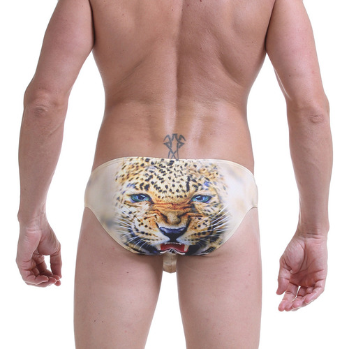 Calzoncillos Con Estampado Suave Y Transpirable Para Hombre