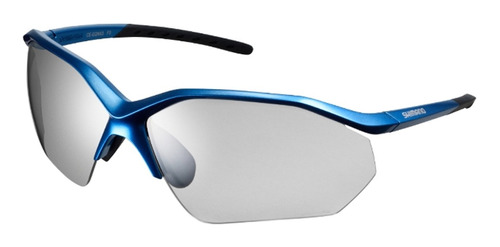 Óculos Ciclismo Azul Metálico Shimano Ce-eqnx3-ph 2 Lentes