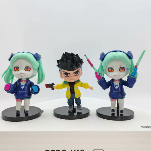 Figuras De Acción Lindas De Lucy Rebecca David De Cyberpunk,