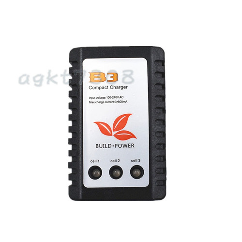 Imagen 3 de 5 de Rc B3 Equilibrio Cargador Para 3s 2s 7.4v 11.1v Lipo Batería