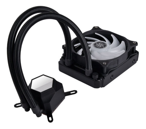 Imagen 2 de 10 de Cpu Watercooling Silverstone Pf120 Argb V2 120mm Intel Amd