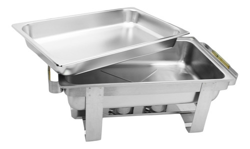 Bufetera Chafer Acero Inoxidable Roll Top