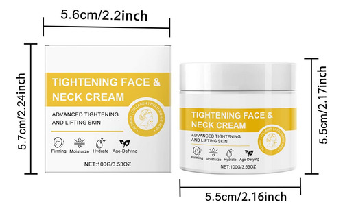 Creme Para O Pescoço Nutre Profundamente, Aperta, Reduz, Mel