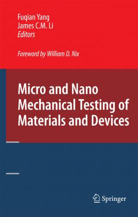 Libro Micro And Nano Mechanical Testing Of Materials And ...