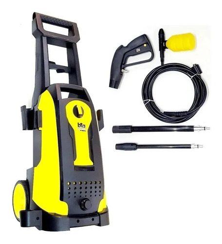 Hidrolavadora eléctrica Bta Tools BT660RI de 1400W con 150bar de presión máxima 220V
