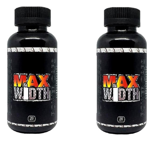 Pack X2 Caps Max-width Agrandamiento Pene