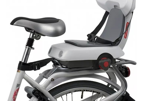 Imagen 3 de 8 de Silla De Bicicleta Para Niños Hasta 35 Kg (para Parrilla)