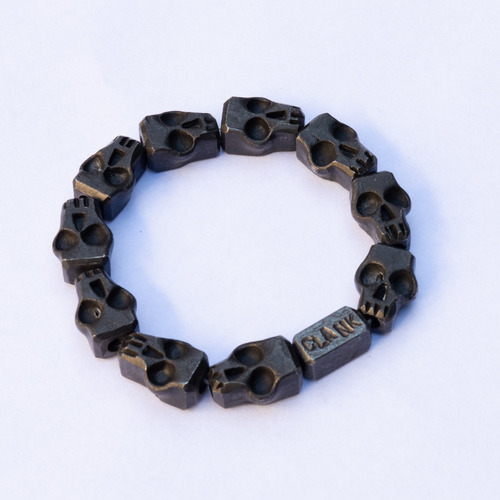 Pulsera Acero Forjado Skull 100x100