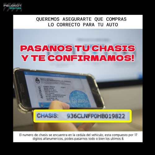 Juego De 4 Bujias 100% Originales Peugeot 206 1.6 16v Nafta