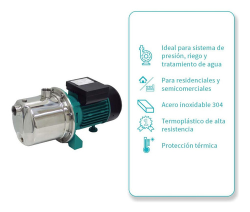 Bomba Centrífuga Multietapas 1.0 Hp