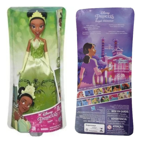 Boneca Princesa Clássica Tiana Hasbro - B5823